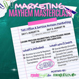 Marketing Mayhem Masterclass